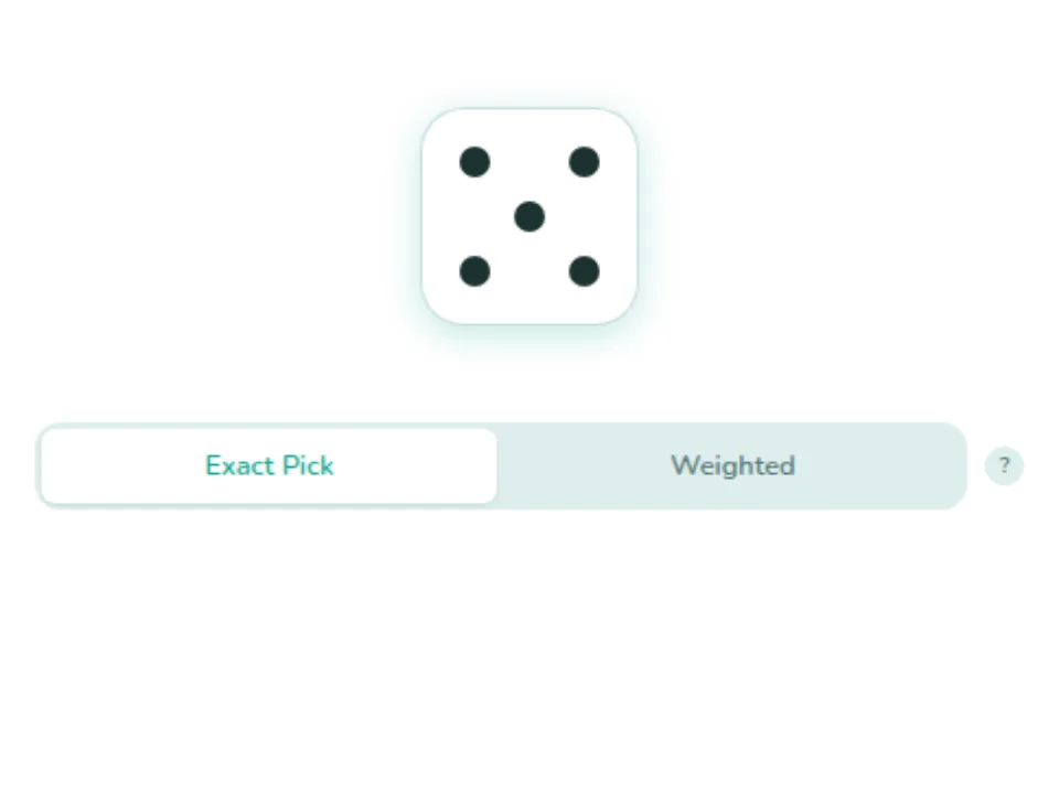 Loaded Dice game screen